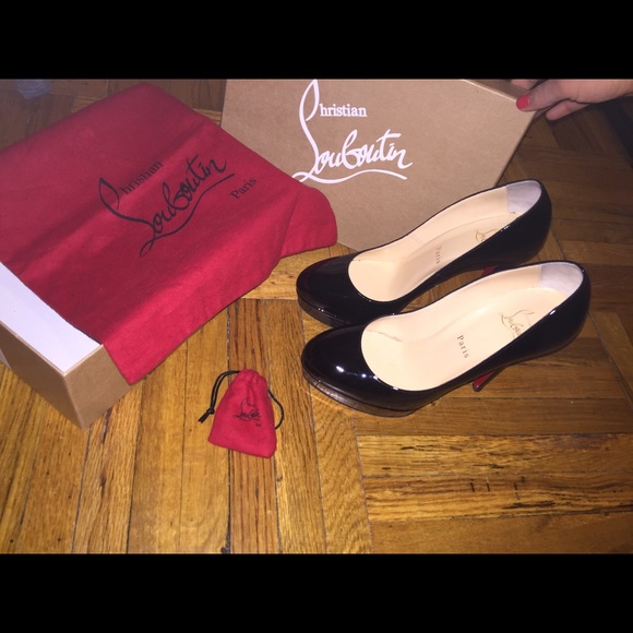 Authentic Christian louboutin bianca 140 39.5 - Picture 3 of 4