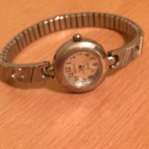 Watch with cute heart engravings