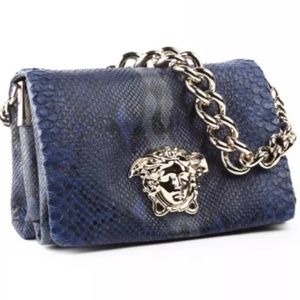 $4,250 Versace Blue python Bag. 1of5 in the world
