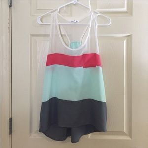 Sheer tank and 3 target tops bundle.