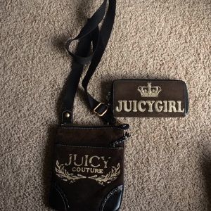 Juicy cross body and wallet