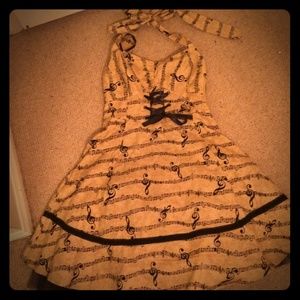 Music note dress