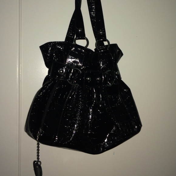 black purse