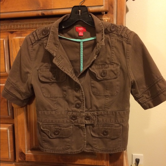 Brown cotton jacket
