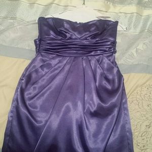 Strapless dress