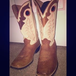 Tony Lama Rojo Bridle boots
