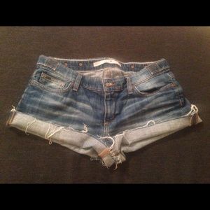 Joe's Jeans cut off shorts