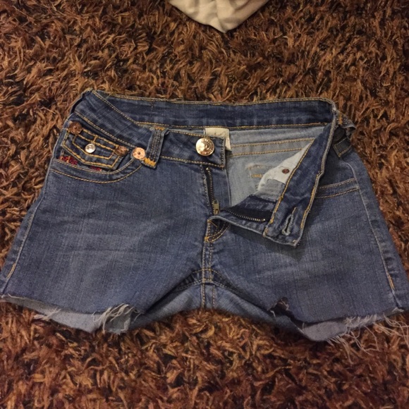 True Religion Cutoff Shorts