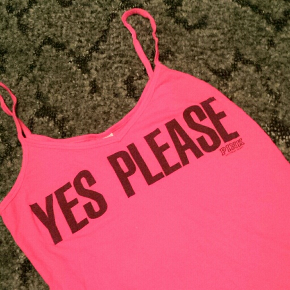VS yes please tank top