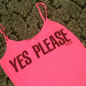 VS yes please tank top