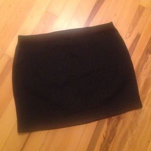 Leopard body con skirt