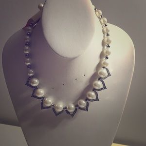 Pearl and Silver Necklace