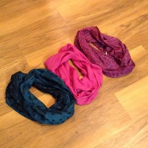 Infinity scarves