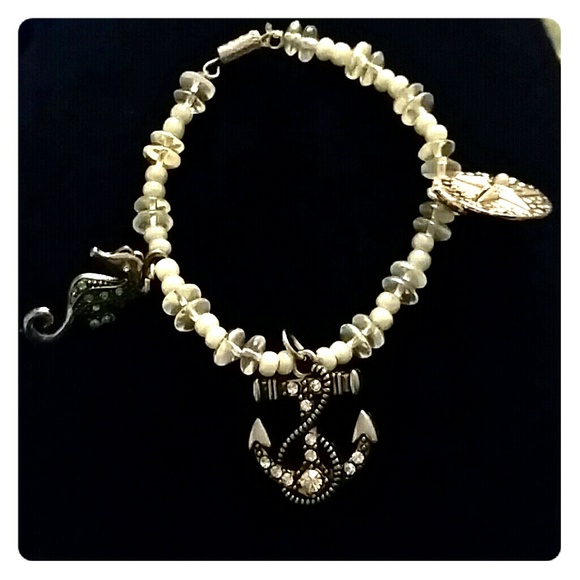 Handcrafted nautical bracelet!