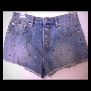 MINKPINK high waisted shorts