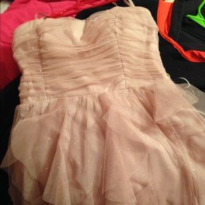 Pink sparkly dress