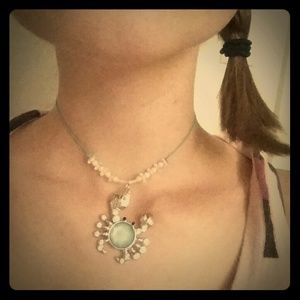 Rhinestone crab choker!