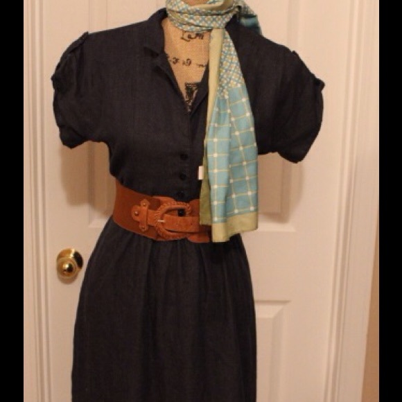 Denim dress