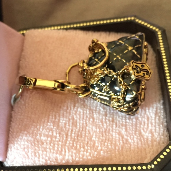 👑✨💖 Juicy Couture 💖✨👑 👜 Gold purse charm✨ - Picture 2 of 4
