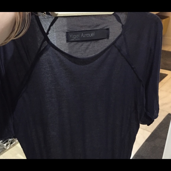 Yigal Azrouel semi-sheer top