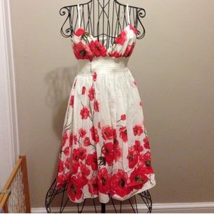 Forever 21 Poppy flower dress
