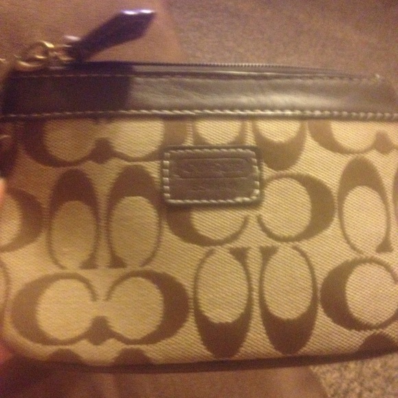 Coach wristlet