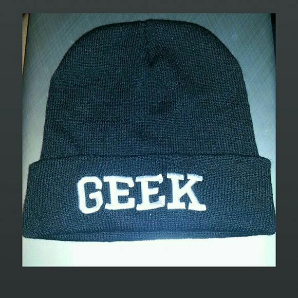 Geek beanie.