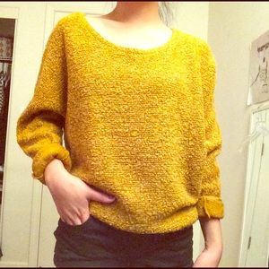 Mustard sweater