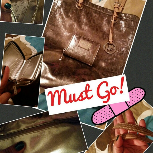 Michael Kors purse and wallet