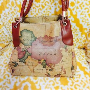 World Map handbag