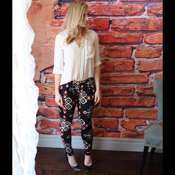 Ganado print harem pants - Picture 2 of 3