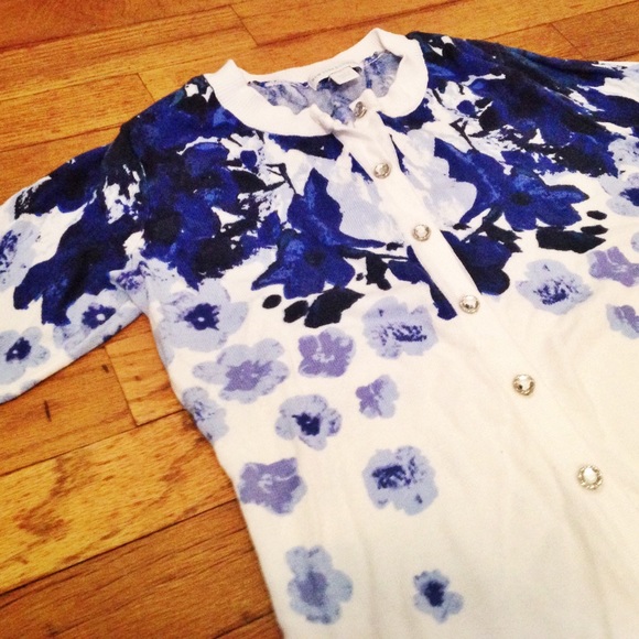 NY&Co Floral Cardigan 🌷 XS