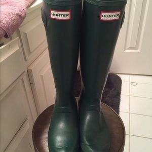 Green Hunter Boots