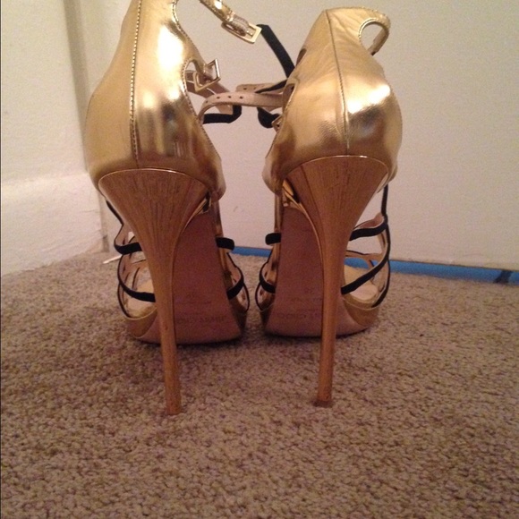 Gorgeous Jimmy Choo Caged Bunting Sandals - Picture 3 of 4