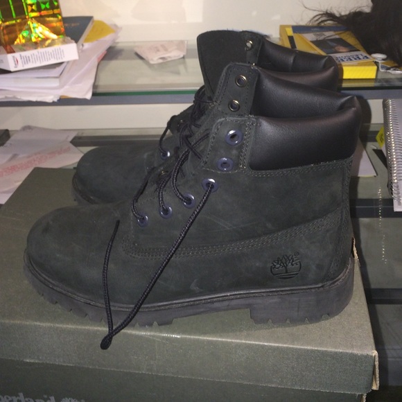 Black Timberland Boots