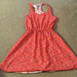 Peach reversible dress