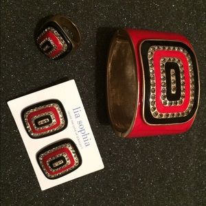 Lia Sophia Red Carpet Cuff, Earrings, and Ring!