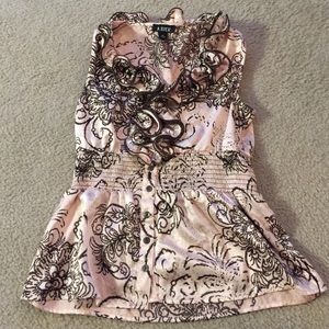 Sleeveless Dress Shirt