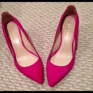 Loeffler Randall Magenta Haircalf Poppi Pumps