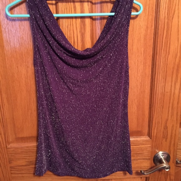women's purple dress top