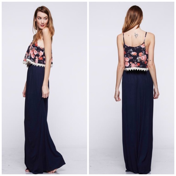 🌸 Floral Flounce Top Dress 🌸 - Picture 3 of 3