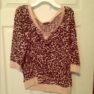 Cheetah long/short sleeve shirt