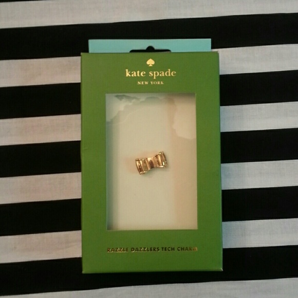 Kate Spade Bow Tech Charm