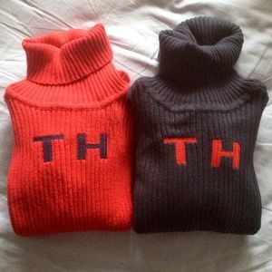 Set of 2 Vintage Tommy Hilfiger Turtlenecks