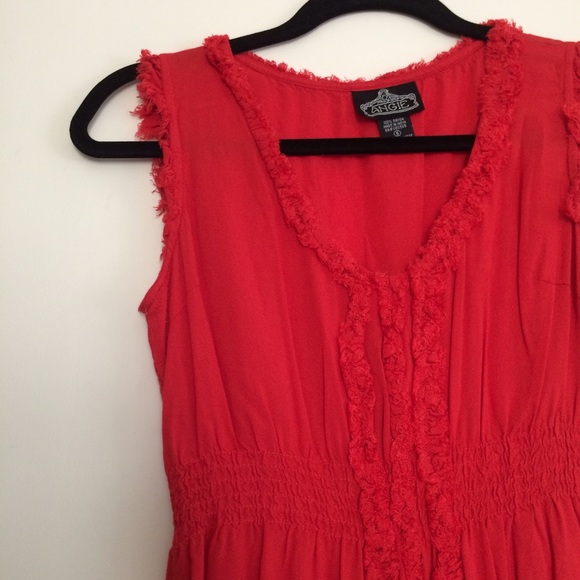 vibrant red dress - Picture 2 of 3