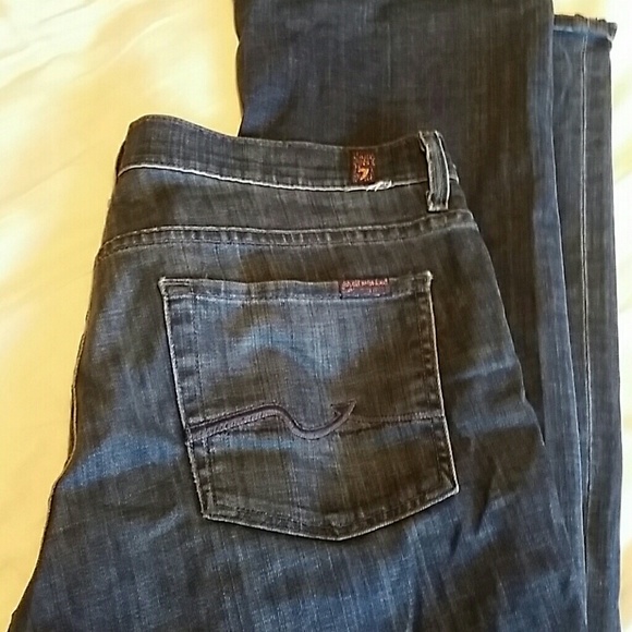 7 for all mankind high waist bootcut