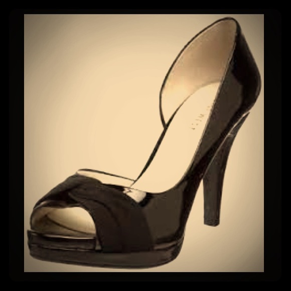 Nine West Open Toe Pump, Size 6.5