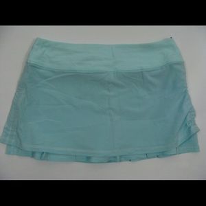 Lululemon aquamarine skort