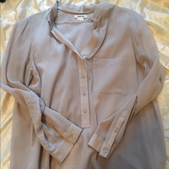 Women's silk Helmut Lang blouse