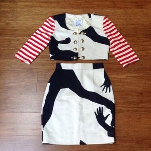 cheap and chic moschino set